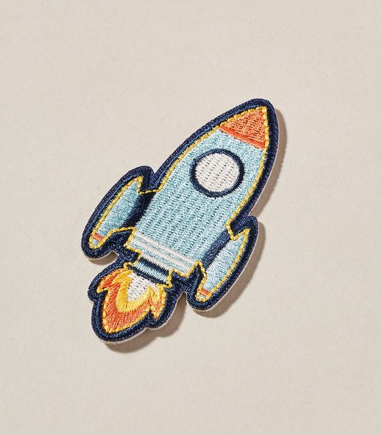 Stick on Patch - Rocket