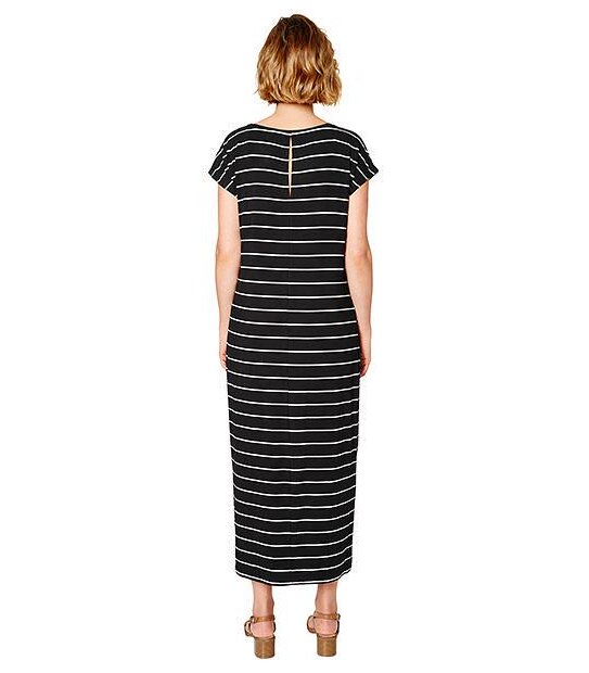 Split Back Maxi Dress