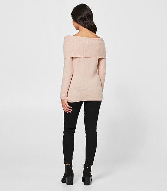 Dannii Minogue Petites Off The Shoulder Knit