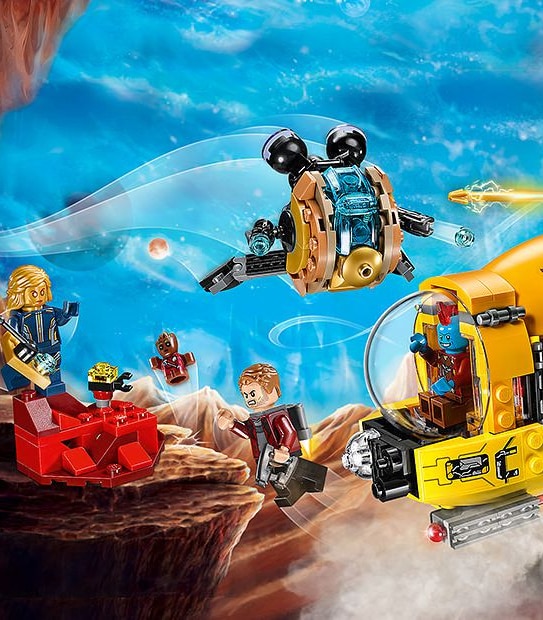LEGO&reg; Marvel Super Heroes Guardians of the Galaxy Ayesha's Revenge 76080