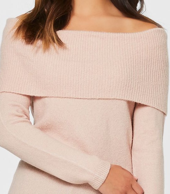 Dannii Minogue Petites Off The Shoulder Knit