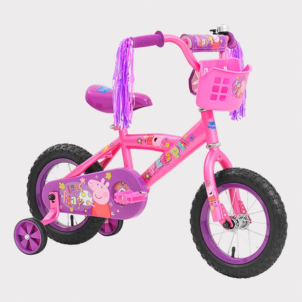 peppa pig bike with doll seat