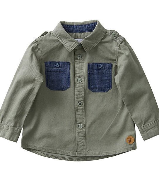 Baby Canvas Utility Shirt