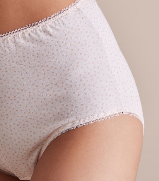 5 Pack Cotton/Elastane Full Briefs; Style: LFB183554
