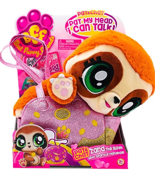 BFF Best Furry Friends Plush With Bag Assorted