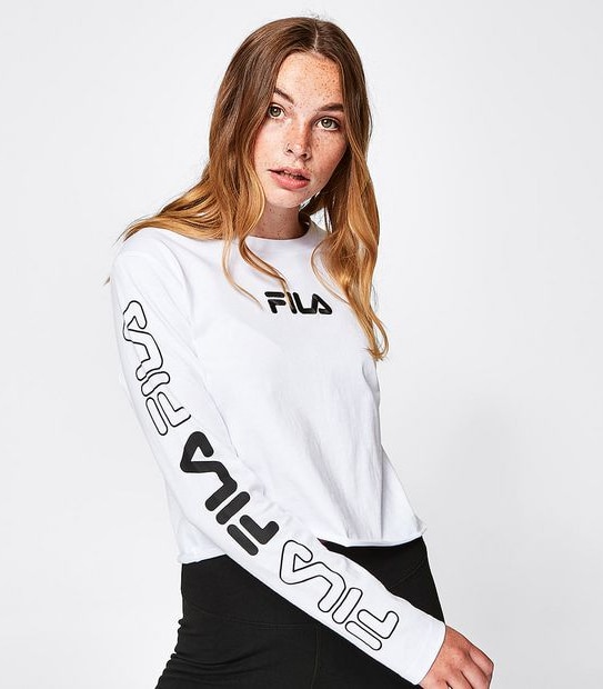 Fila Urban Celeste Long Sleeve T-Shirt - White