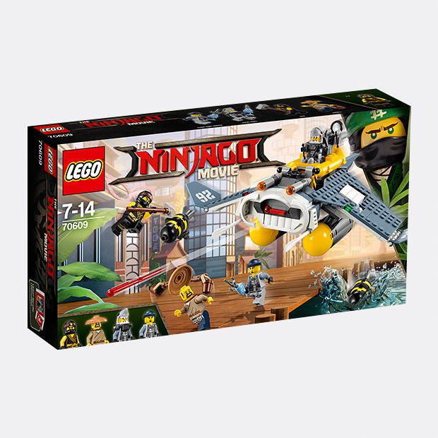 THE LEGO® NINJAGO® Movie™ Manta Ray Bomber 70609 THE LEGO® NINJAGO® Movie™ Manta Ray Bomber 70609