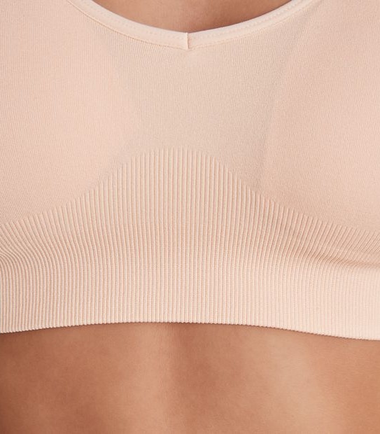 Active Low Impact Seamfree Sports Crop Top; Style: LCT28073