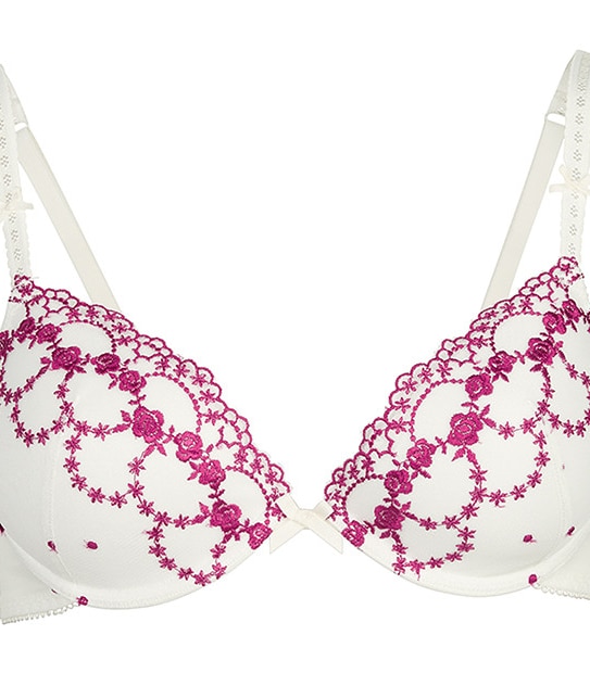Lily Loves 2 Pack Underwire Bras - Fuchsia/Snow White