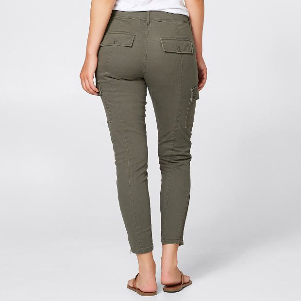 Skinny Cargo Pants Dark Khaki Target Australia