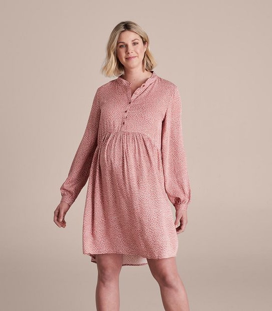 Maternity Peplum Dress