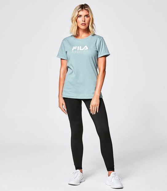 Fila Lenna T-Shirt - Tourmaline Blue