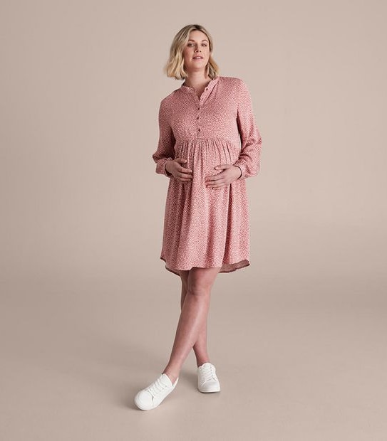 Maternity Peplum Dress