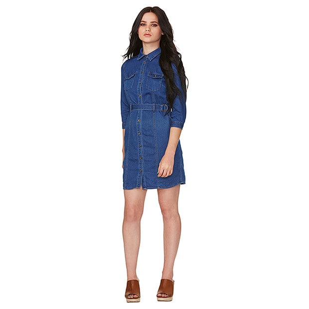 New Look Denim Shirt Dress | Target Australia