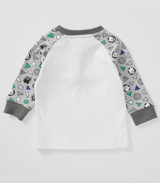 Baby Monster Spot Long Sleeve Pyjama Set 3 of 5