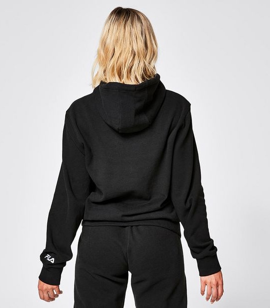 Fila Lenna Hooded Jumper - Black