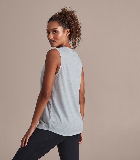 Active Slub Muscle Tank Top