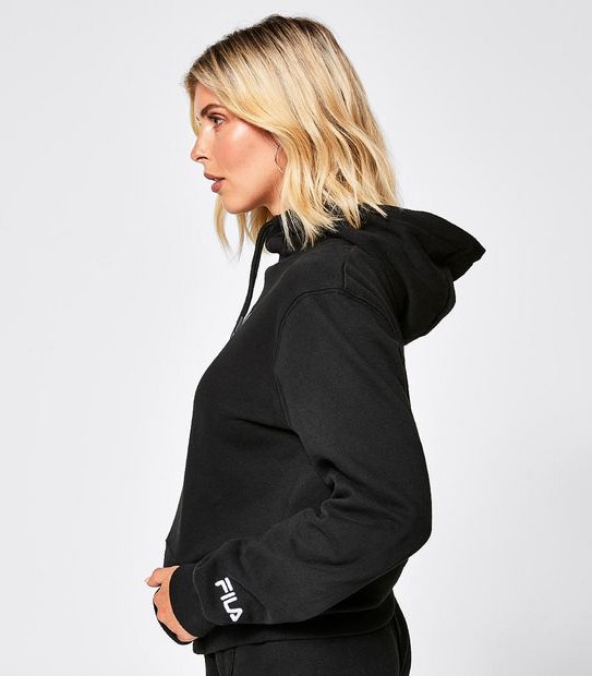 Fila Lenna Hooded Jumper - Black