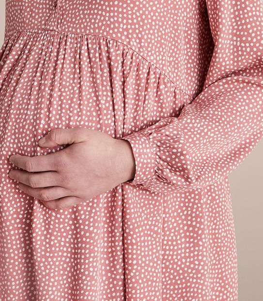 Maternity Peplum Dress