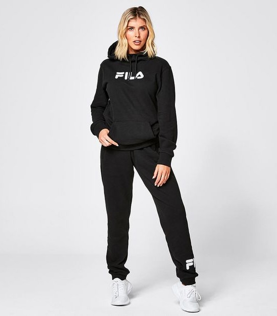 Fila Lenna Hooded Jumper - Black