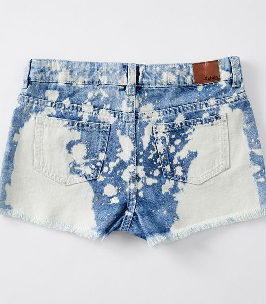 DENIM Acid Wash Shorts