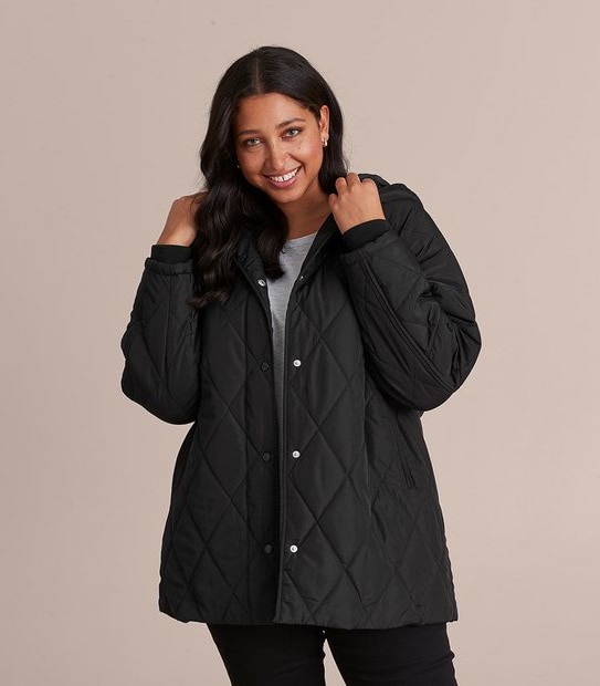 Curve Casual Puffer Coat