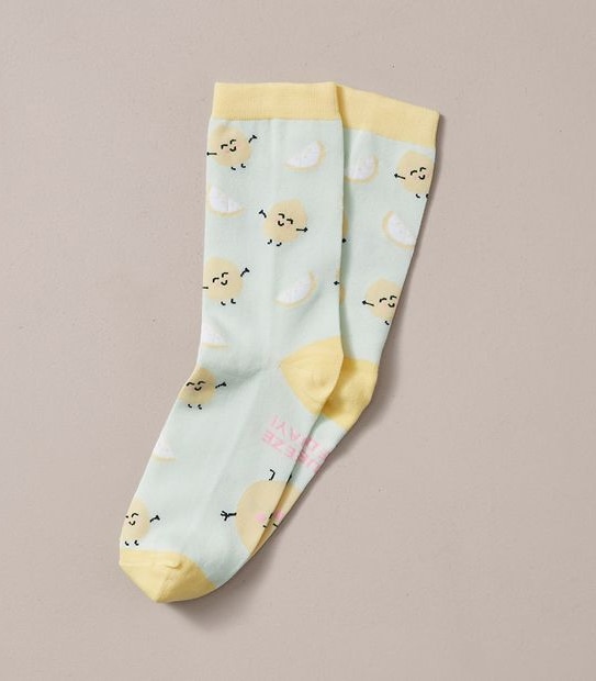 Simon De Winter Crew Cut Socks - Squeeze The Day!