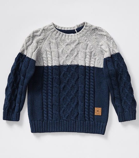 Baby Cable Knit Jumper