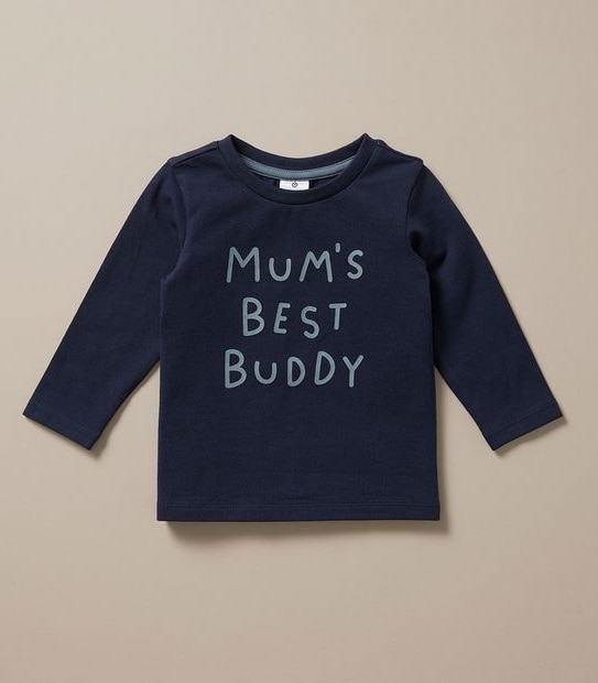Baby Organic Cotton Print Top