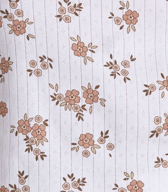 Lily Loves Pointelle T-Shirt and Shorts Pyjama Set