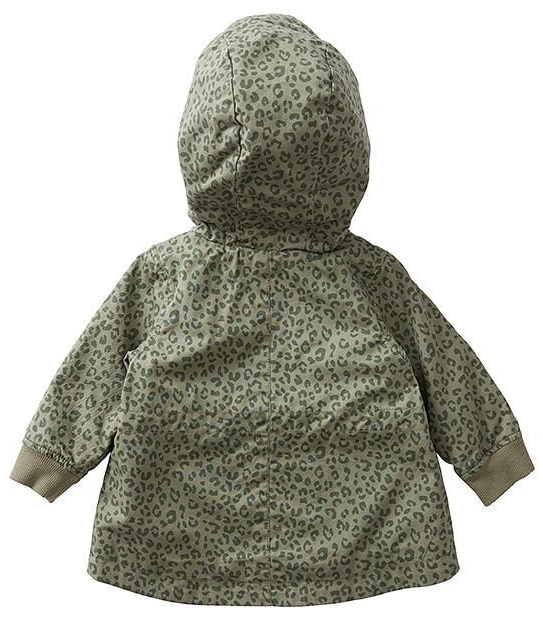 Baby Animal Print Parka With Hood