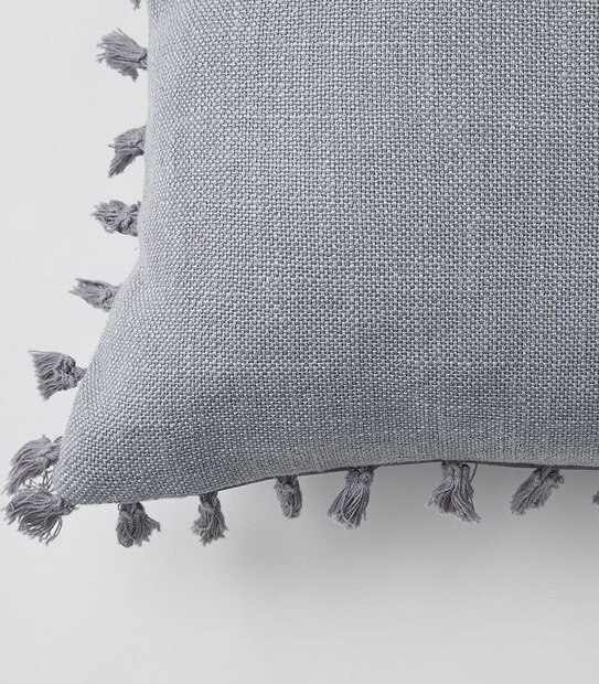 Marcella Tassel Textured Cushion