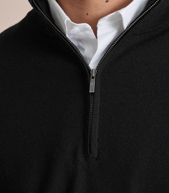 Preview Merino Wool 1/4 Zip Jumper