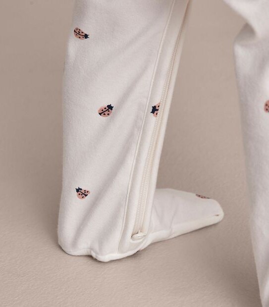 Baby Organic Cotton Print Coverall 4 of 5