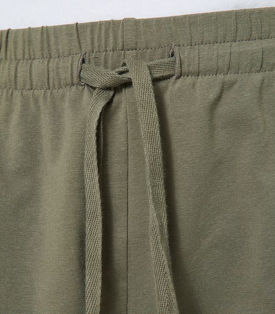 Organic Cotton Jersey Drop Crotch Pants