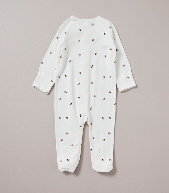 Baby Organic Cotton Print Coverall 5 of 5