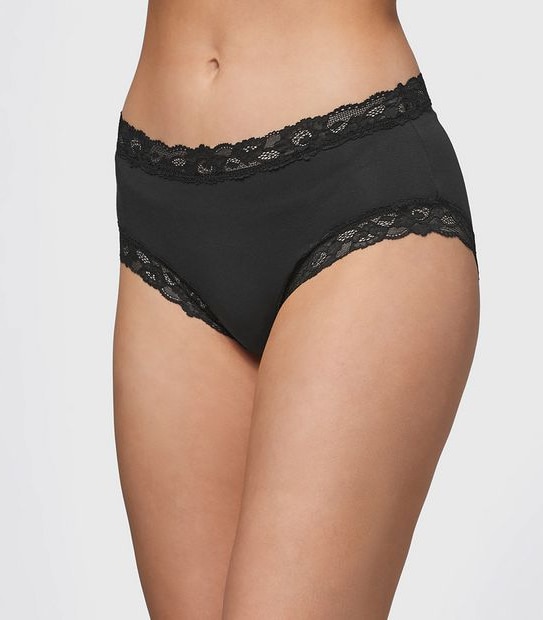 Modal and Lace Midi Briefs
