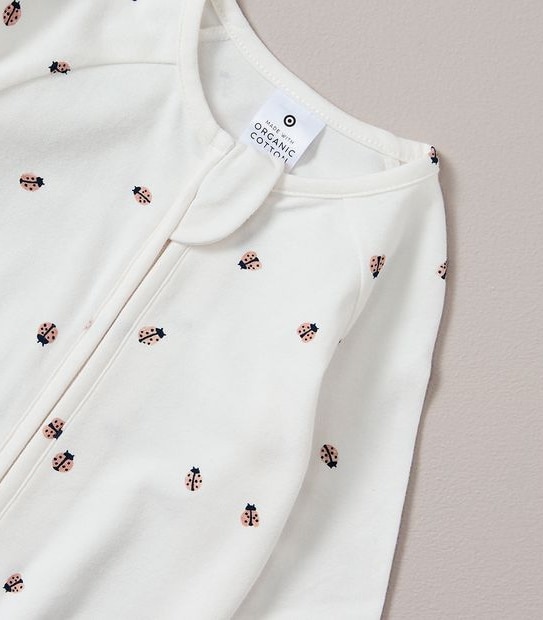 Baby Organic Cotton Print Coverall