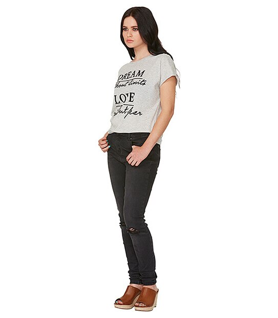 New Look Flecked Dream Without Limits T-shirt