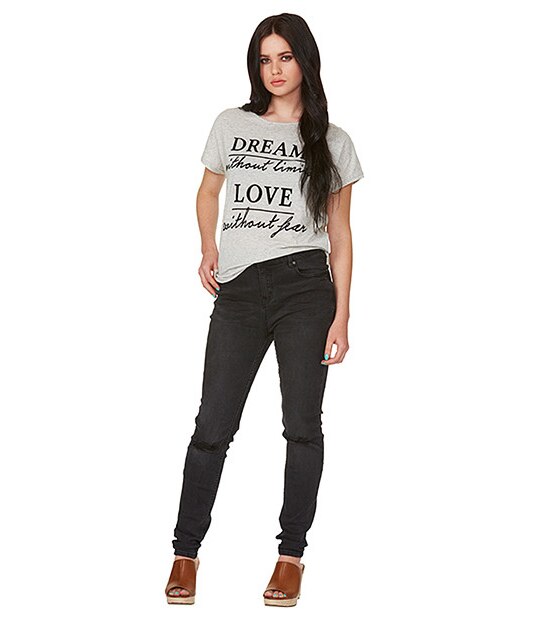 New Look Flecked Dream Without Limits T-shirt