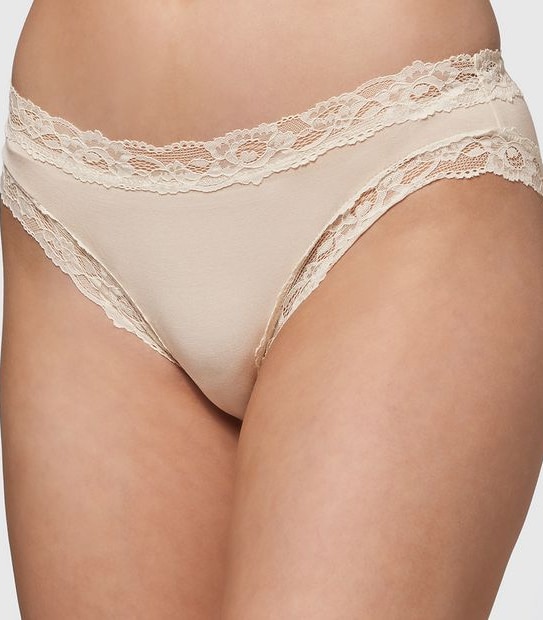 Modal and Lace Bikini Briefs; Style: TGB19002