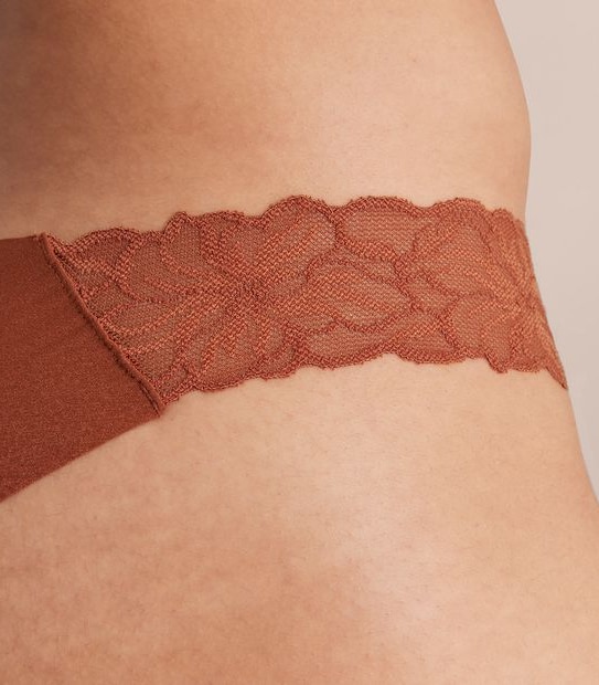 Lily Loves Lacey No Show Brazillian Briefs