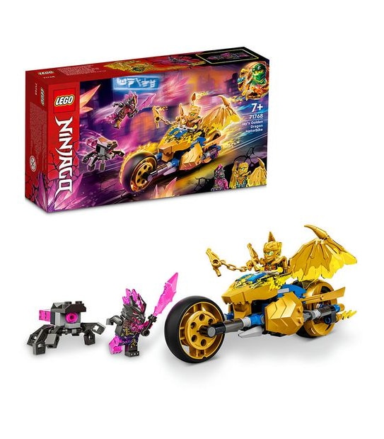 LEGO® NINJAGO Jay’s Golden Dragon Motorbike 71768