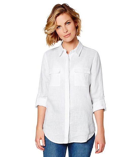 Classic Linen Shirt | Target Australia