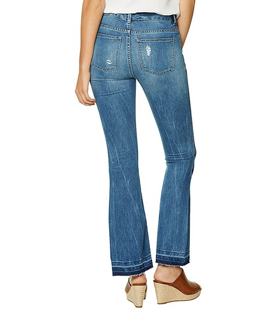 Life & Style Flare Jeans - Mid Wash