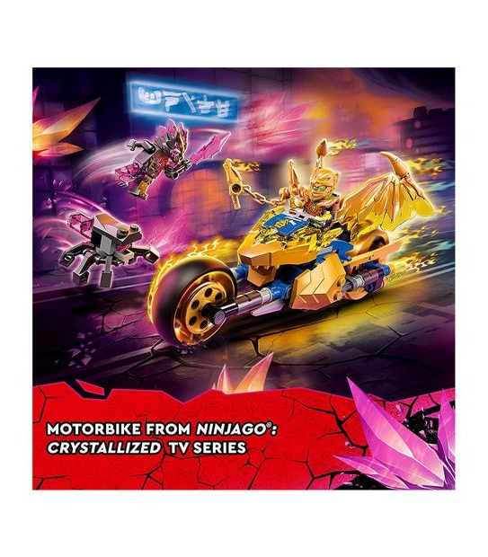 LEGO® NINJAGO Jay’s Golden Dragon Motorbike 71768