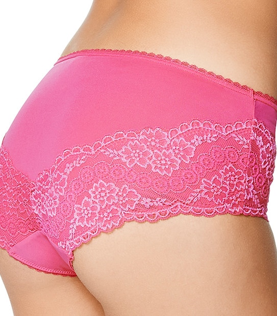 Everyday Lace Boyleg Briefs - Cabaret