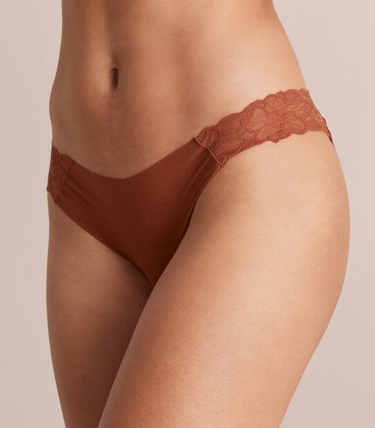 Lily Loves Lacey No Show Brazillian Briefs
