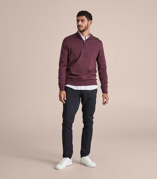 Preview Merino Wool 1/4 Zip Jumper