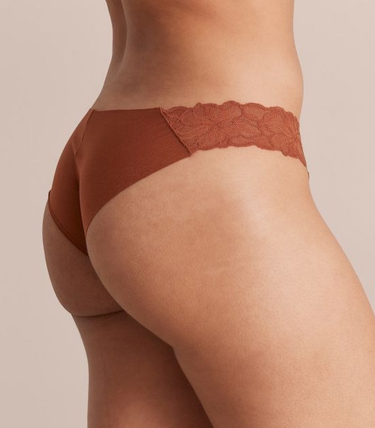 Lily Loves Lacey No Show Brazillian Briefs